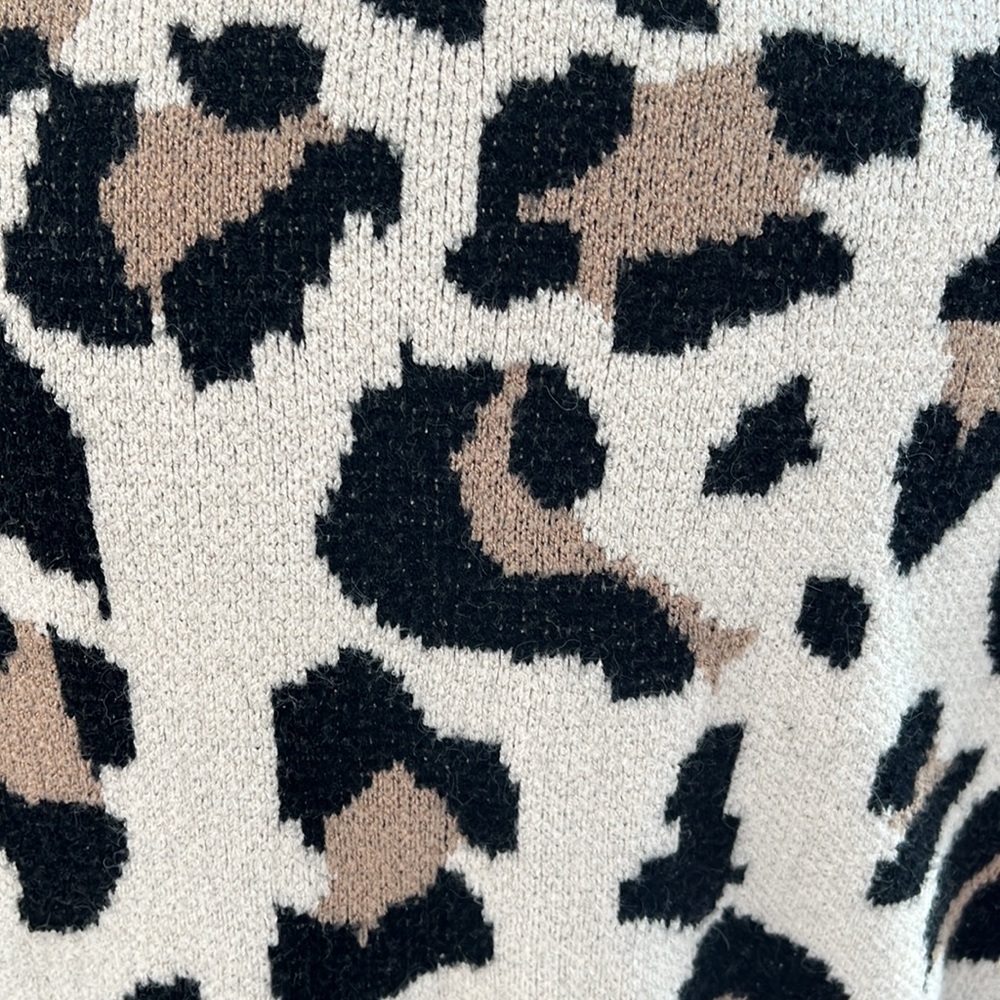 Open Cardigan With Front Patch Pockets - image 5